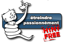 Bouton « étreindre passionnément »